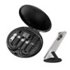Multicable 5 IN 1 - 3A Fast Charge USB Cable with Sim Card Storage & Handphone Stand - CC20B