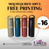 Handle - Double Wall Insulation Stainless Steel Vacuum Flask - 500ml